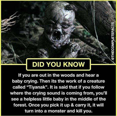 weird scary facts